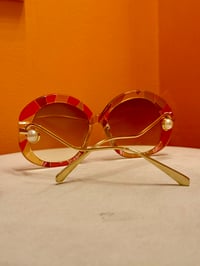 Image 6 of Pink Oversized Sunglasses