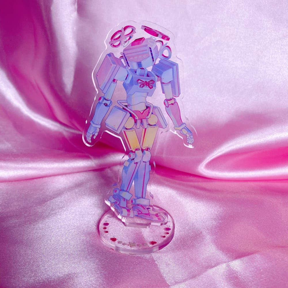 Glitter Bot Standee