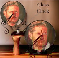 Jensen glass clock