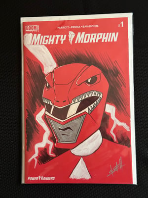 Power Rangers Sketchcovers