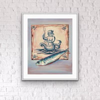 Image 6 of Sardine & Sea King Print