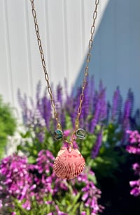 Image 1 of Scallop Shell Necklace N178
