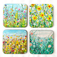 Image 1 of Spring Vibes Coaster Set