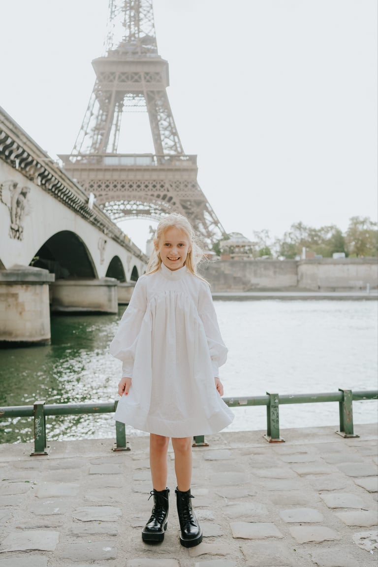 Victoria dress (white broderie anglaise) Image 2