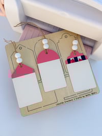 Image 1 of #219-1 Gift Card/ Tag holder BASE 