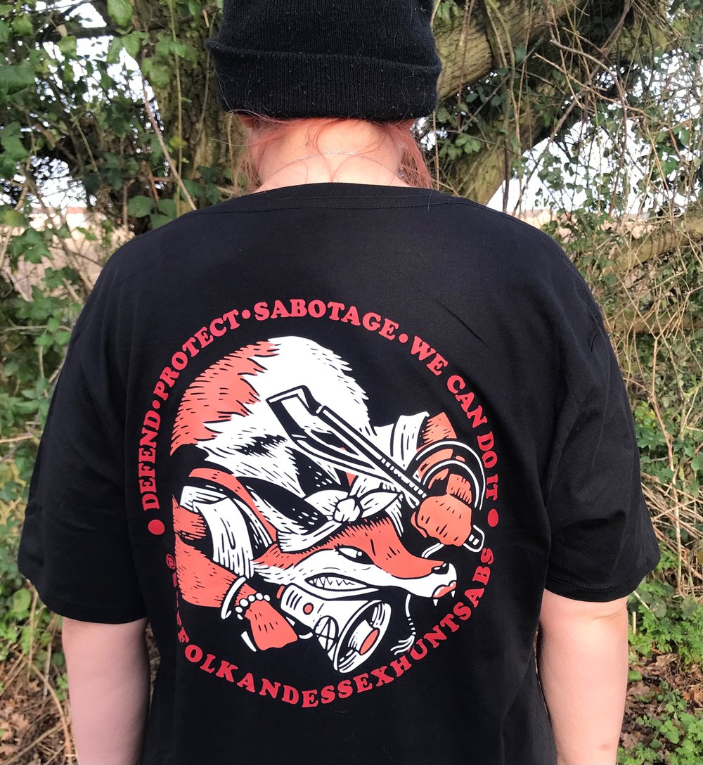 Defend Protect Sabotage Black 