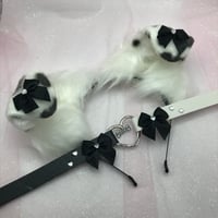 Dalmatian dog 🐶 Ears w choker 🐾
