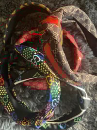 Image 4 of Red Designer Inspired Headband