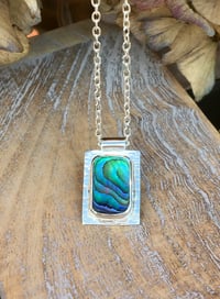 Image 1 of Abalone bark Pendant 