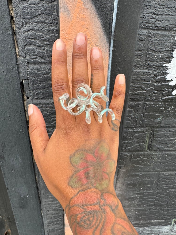 Image of Flexi rod ring (iridescent)