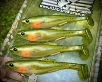 Image 4 of 6” Cutt Throat RIGGED Swimbaits - “SUNGILL”