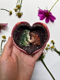 Image 1 of Frog & Toad Wall Sculpture