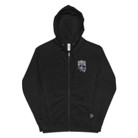 Image 3 of Rooted NV Embroidered fleece zip up.