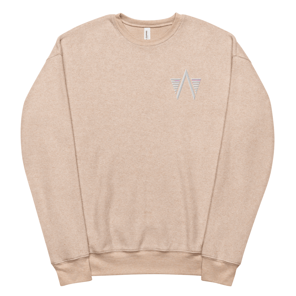 "ICONIC" Unisex sueded fleece sweatshirt