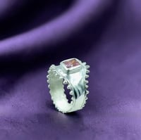 Image 2 of Asymmetrical Ring Sakura Pink