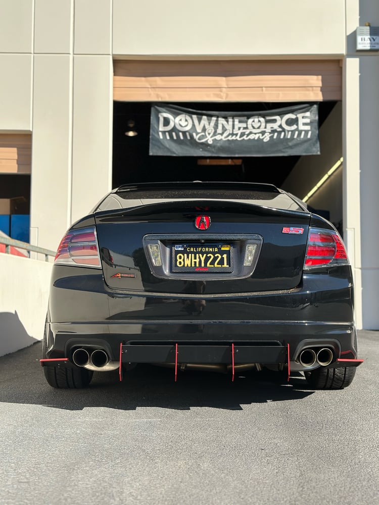 DownForceSolutions — Acura TL Type S V2 rear diffuser (center ONLY)