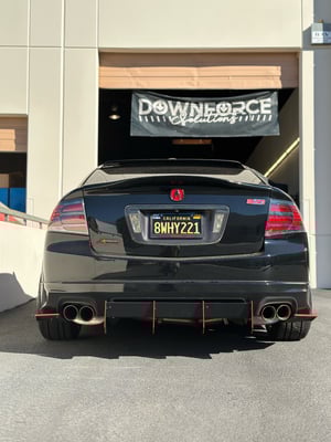 Image of Acura TL Type S V2 rear diffuser (center ONLY)