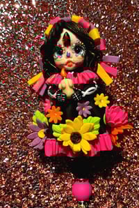 Image 1 of Candle 🕯️ Catrina badge holder 