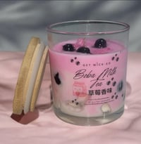 Image 4 of Strawberry Boba Milk Tea 