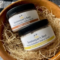 Image 1 of Beekeeper's BEST Honey Hydration Walnut Scrub-White Tea & Ginger, Honey Almond