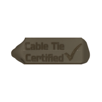 CABLE TIE CERTIFIED TAGS