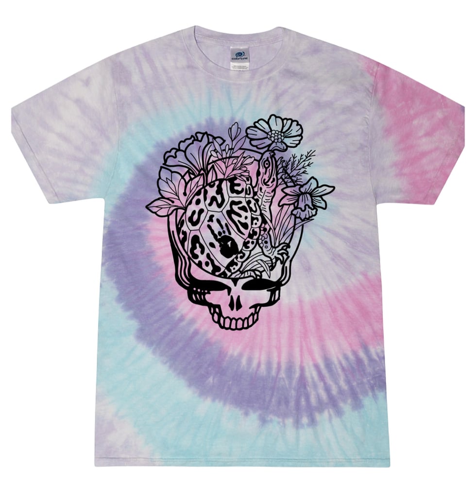 Image of Cotton Candy Spiral tie dye Syf size 2XL