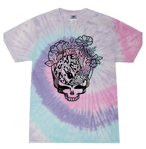 Image of Cotton Candy Spiral tie dye Syf size 2XL