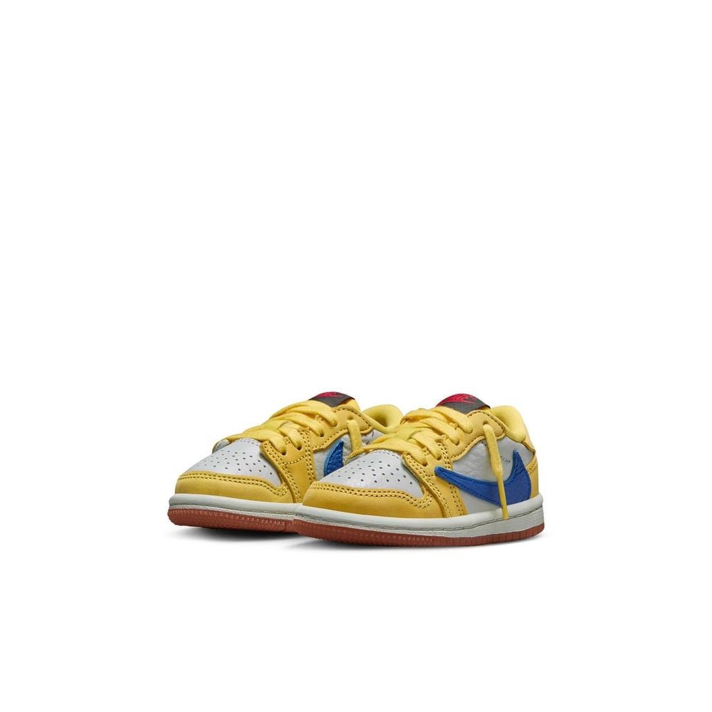 Image of Jordan Retro 1 low OG x Travis Scott “Canary”