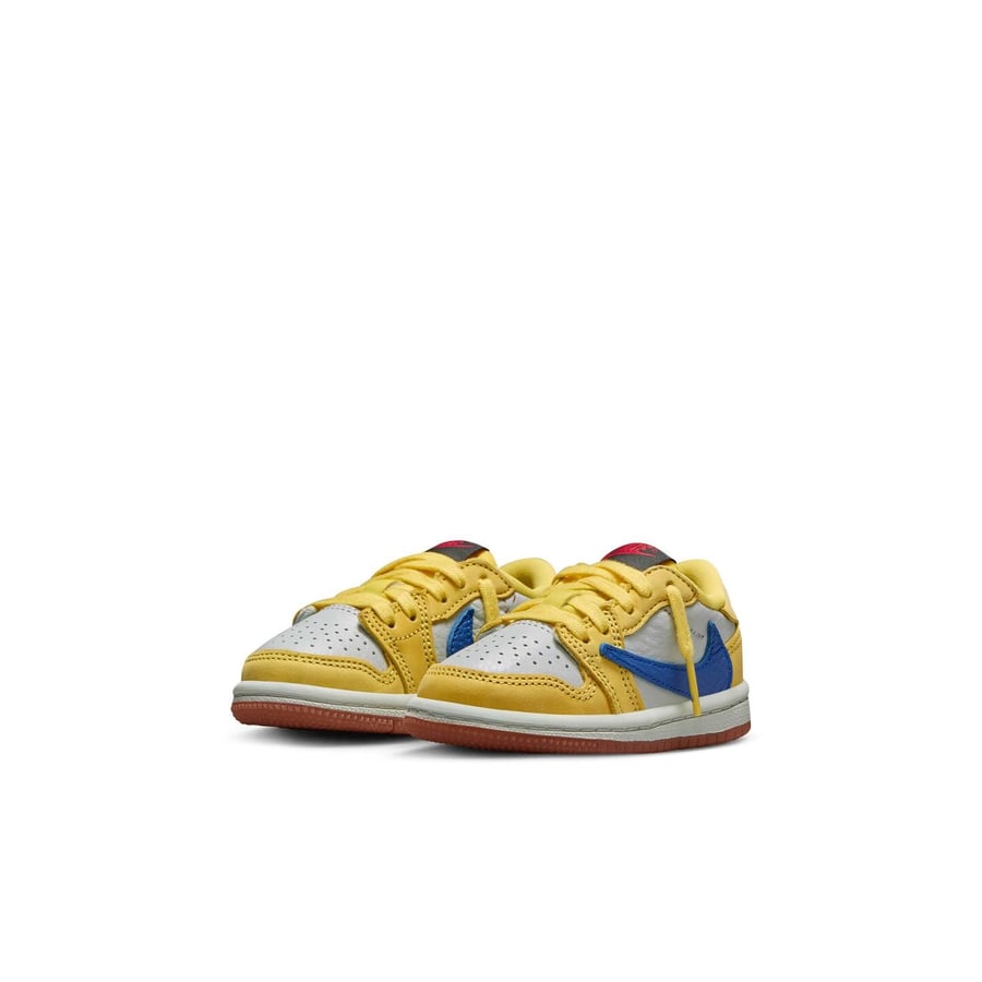 Image of Jordan Retro 1 low OG x Travis Scott “Canary”