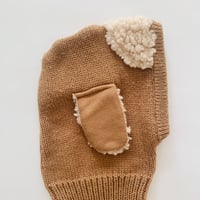 Image 1 of Little lamb wool hat size 2-4 years hand knitted 