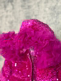 Image 5 of 24K Flare Coat - Pink