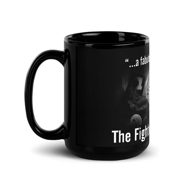 Fighter With No Eyes-Fabulous-Black Glossy Mug