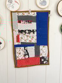 Image 2 of Sunshine - hand sewn wall quilt 