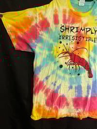 Image 2 of XL Shrimply Irresistible Tie Dye Shirt 2