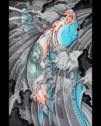 Image 1 of “Jesus fish” print 