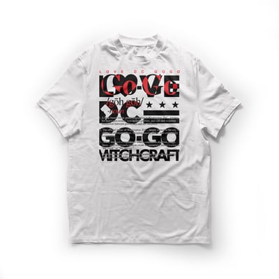 Image of LOVE DC GOGO DEFINITION by MITCHCRAFT WHITE T-shirt