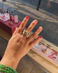 Image 5 of Fold Cocktail Ring