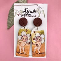 Juggling Baby Earrings