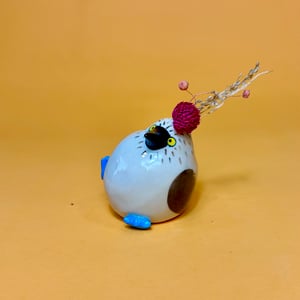 Image of Blue Footed Booby Bud Vase