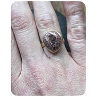 Image 2 of Cantera Opal Solid Brass Ring Size 7