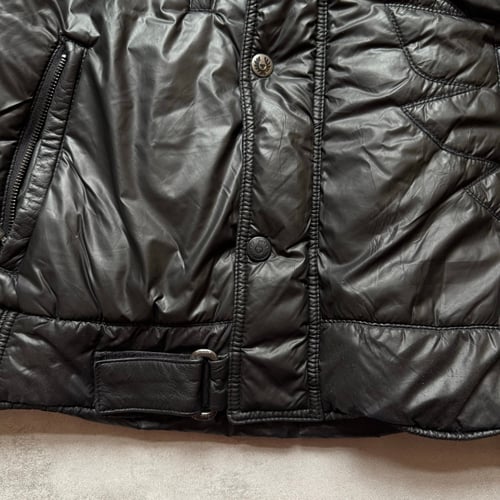 Image of 2000s Belstaff Padded Biker Jackets, size medium