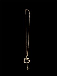 Image 1 of Hello Kitty Key Necklace 