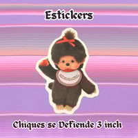 Chiques se defiende sticker 