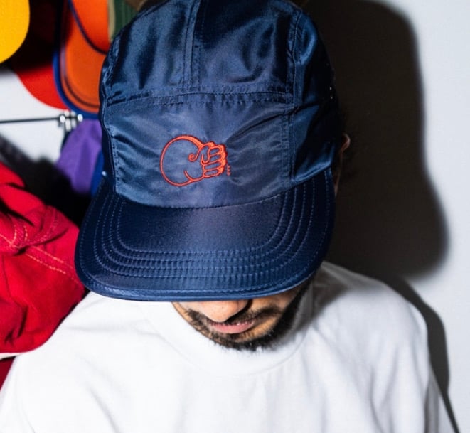 Image of 5th Letter 5 panel Blue // Red 