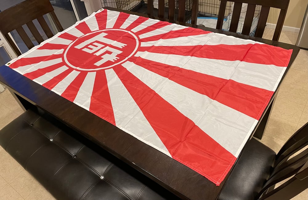 Japanese Toyota flag 