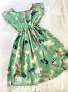 Ready Made Mint Floral T Dress with Free Postage
