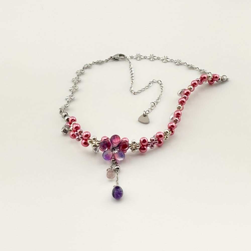 Image of Raspberry Punch Necklace