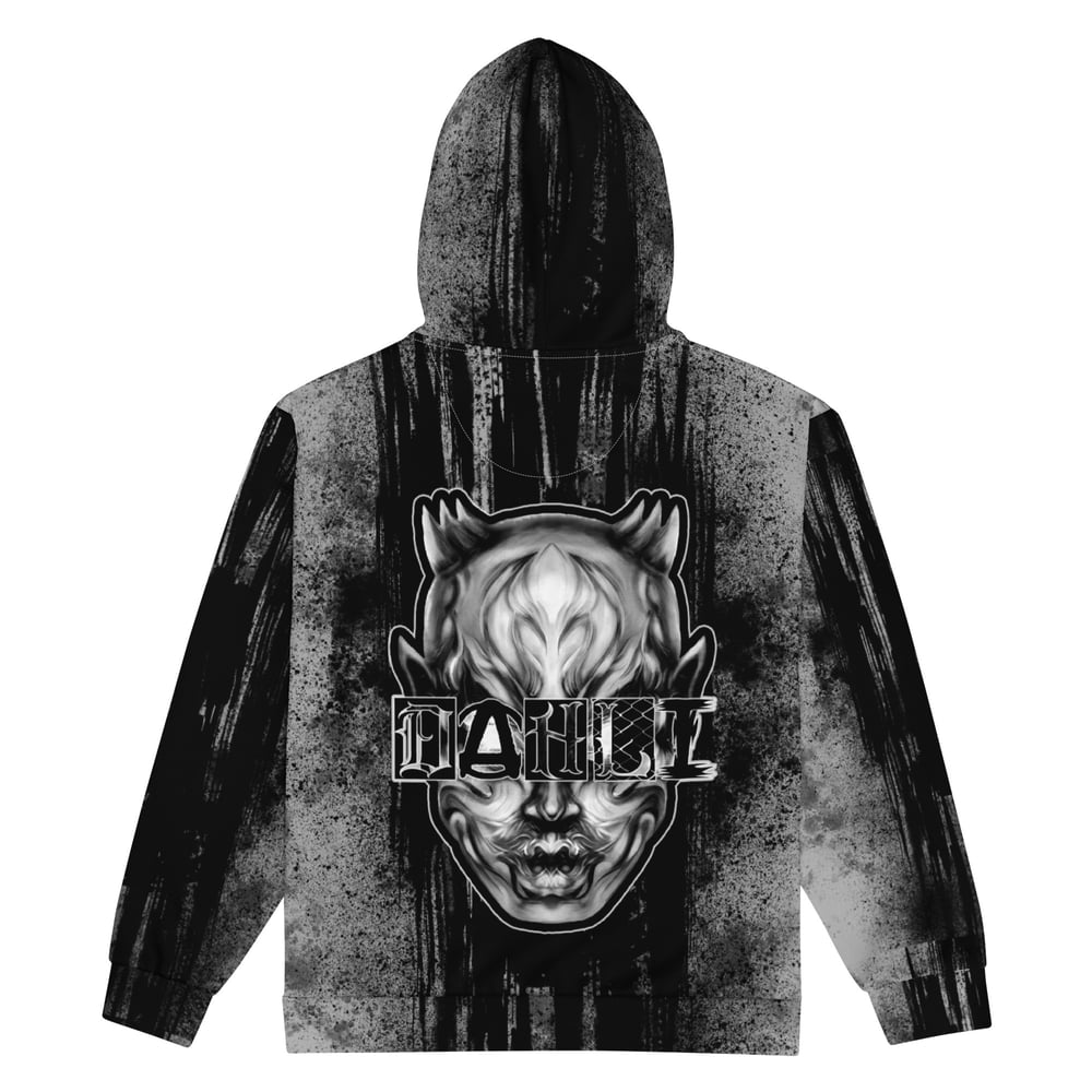Unisex Grunge zip hoodie