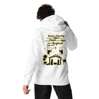 Image 2 of Jesus Was Country Nativity Hoodie