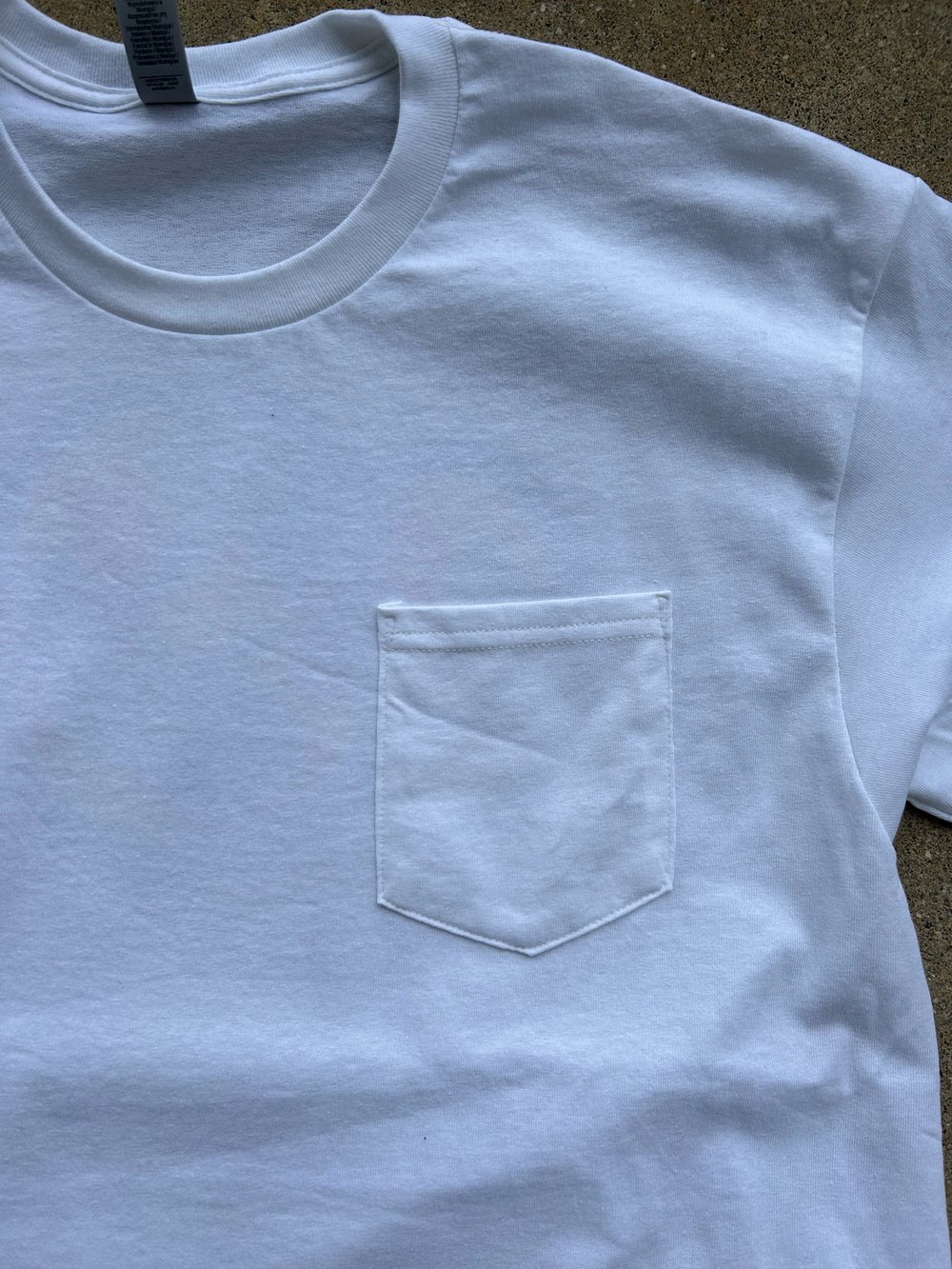 Colorful Camo Pocket T
